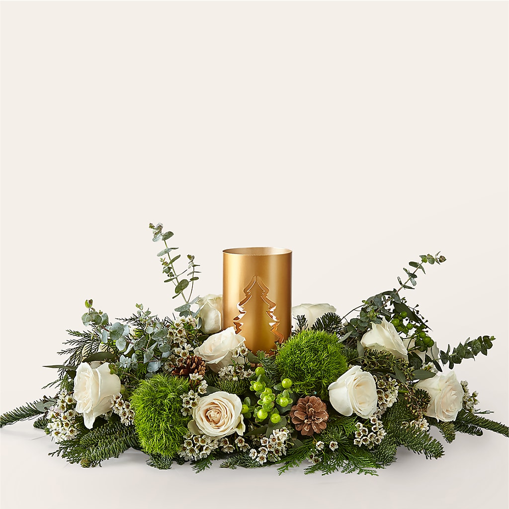 Chestnuts Roasting Centerpiece – Mountain Florist, Clintwood VA