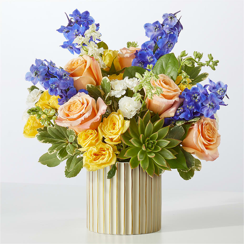 Cobalt Reverie Bouquet – Mountain Florist, Clintwood VA