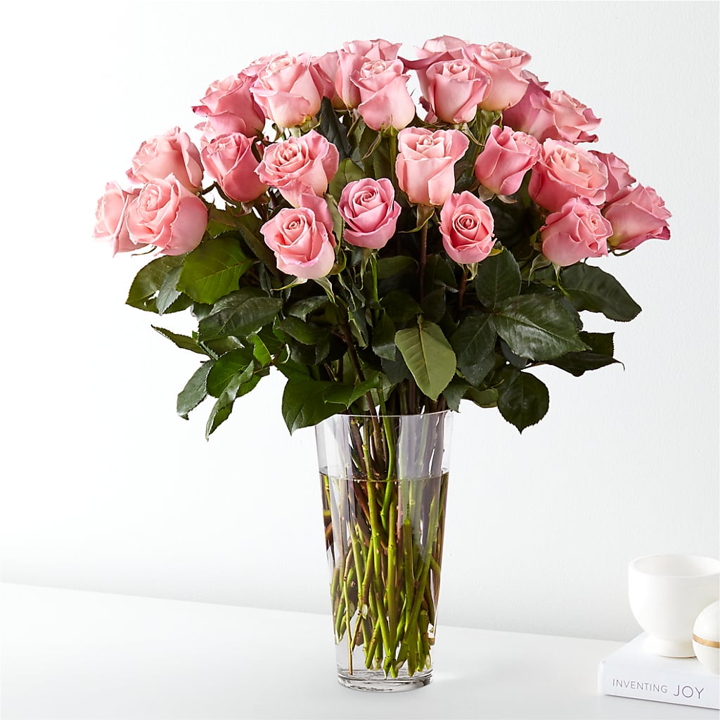 Long Stem Pink Rose Bouquet – Mountain Florist, Clintwood VA