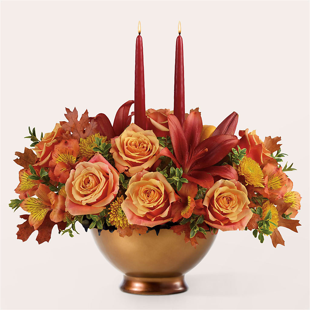 Harvest Table Centerpiece – Mountain Florist, Clintwood VA