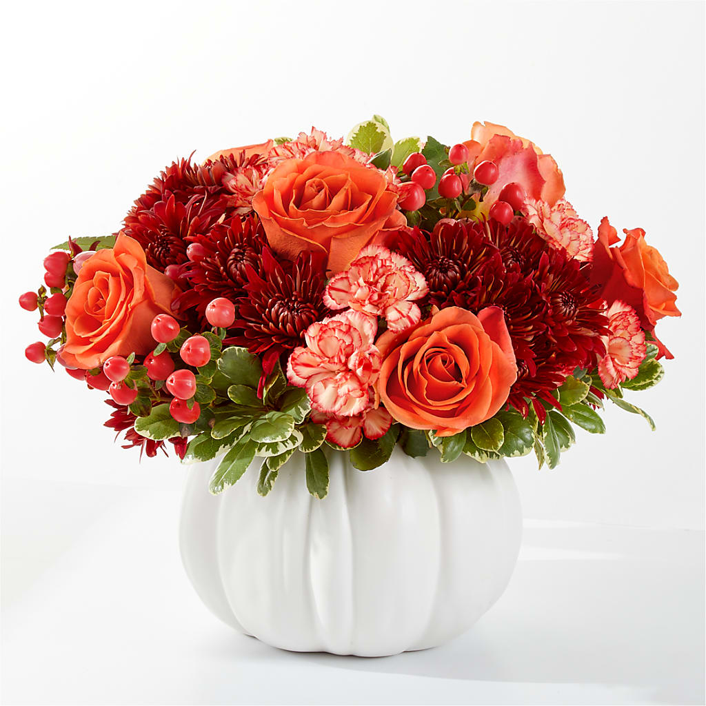 Autumn Air Pumpkin Bouquet – Mountain Florist, Clintwood VA