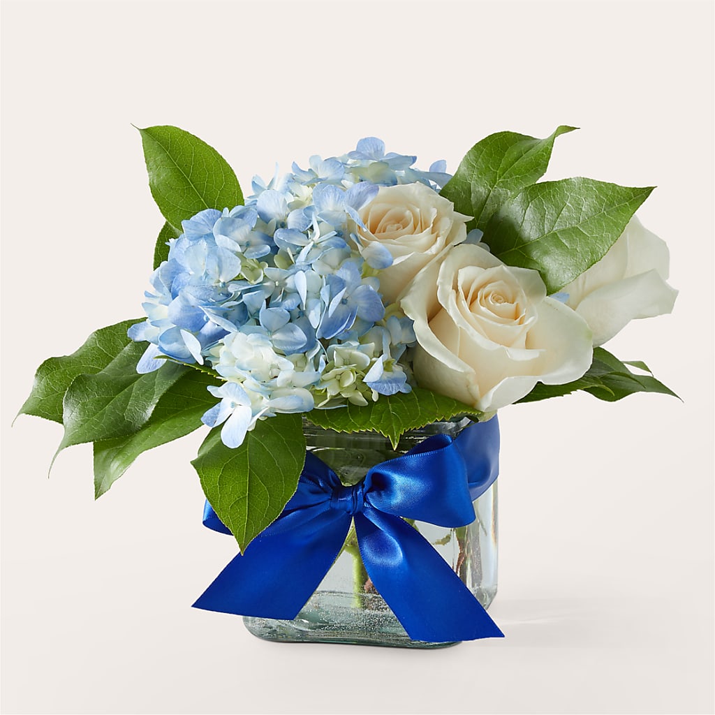 Sky Blue Delight Bouquet – Mountain Florist, Clintwood VA