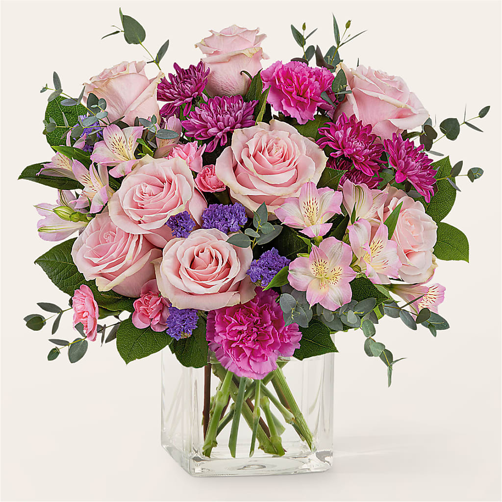 Rosy Radiance Bouquet – Mountain Florist, Clintwood VA