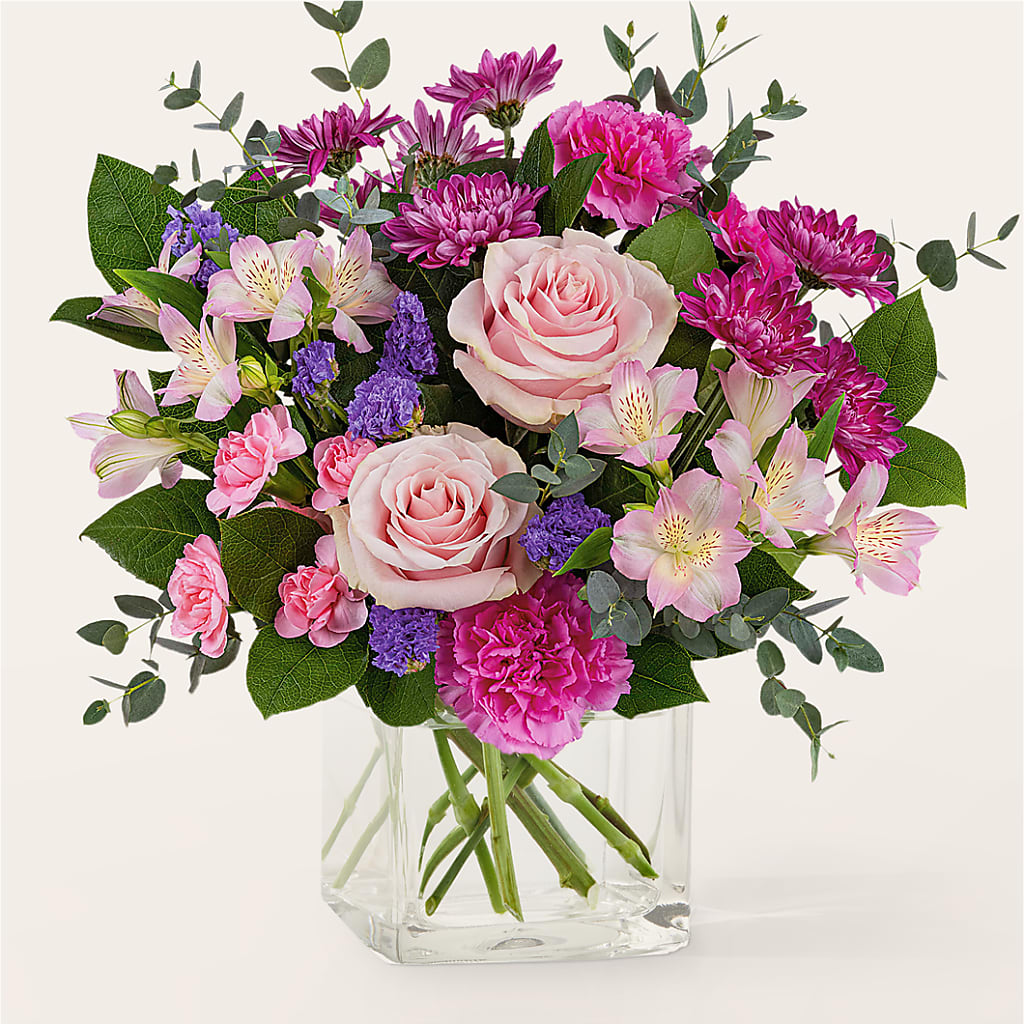 Rosy Radiance Bouquet – Mountain Florist, Clintwood VA