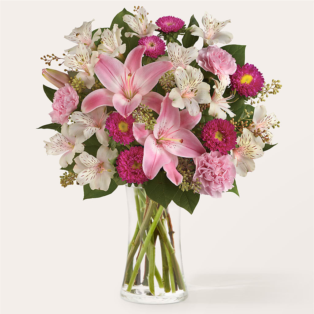 Feeling Fuchsia Bouquet – Mountain Florist, Clintwood VA