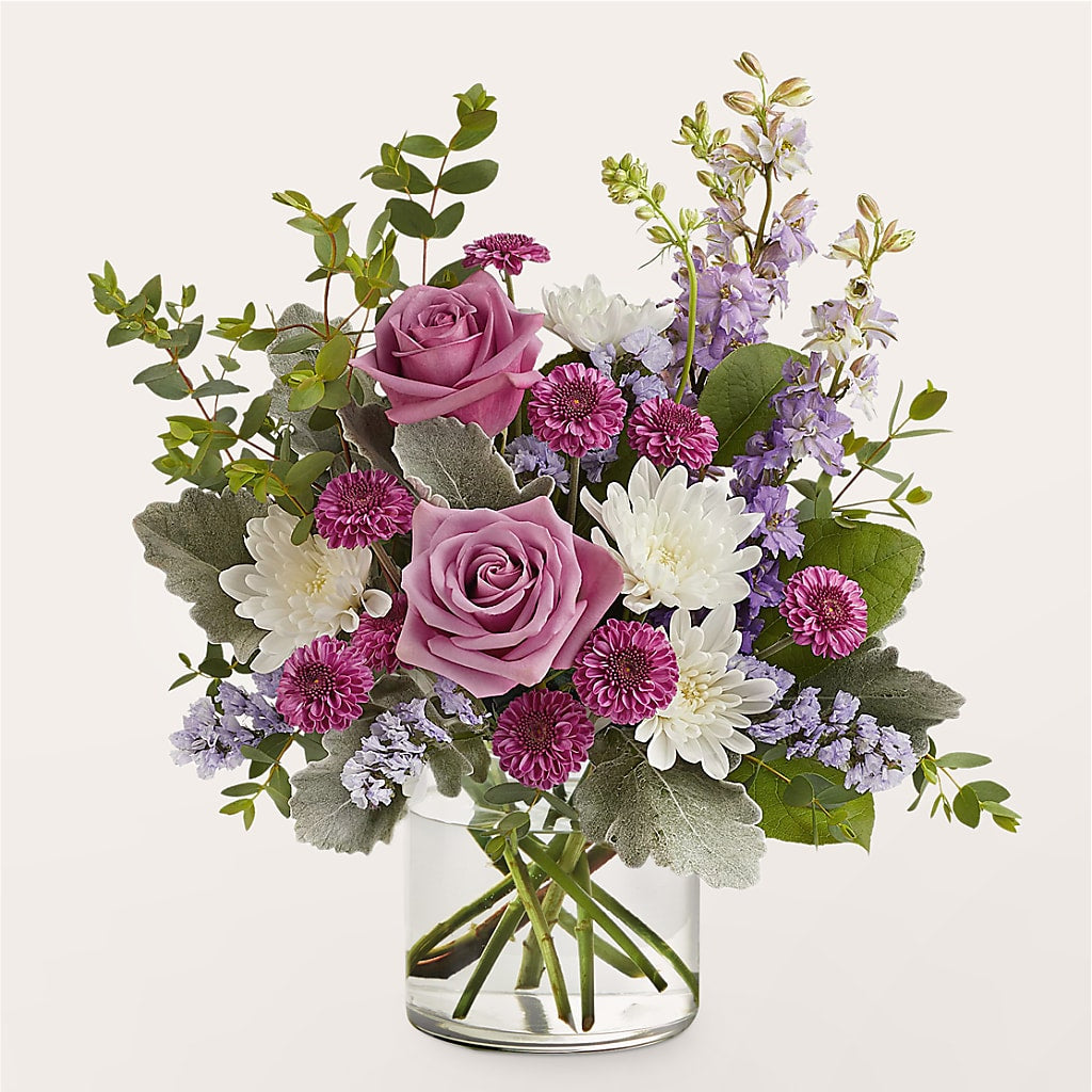 Violet Frost Bouquet – Mountain Florist, Clintwood VA