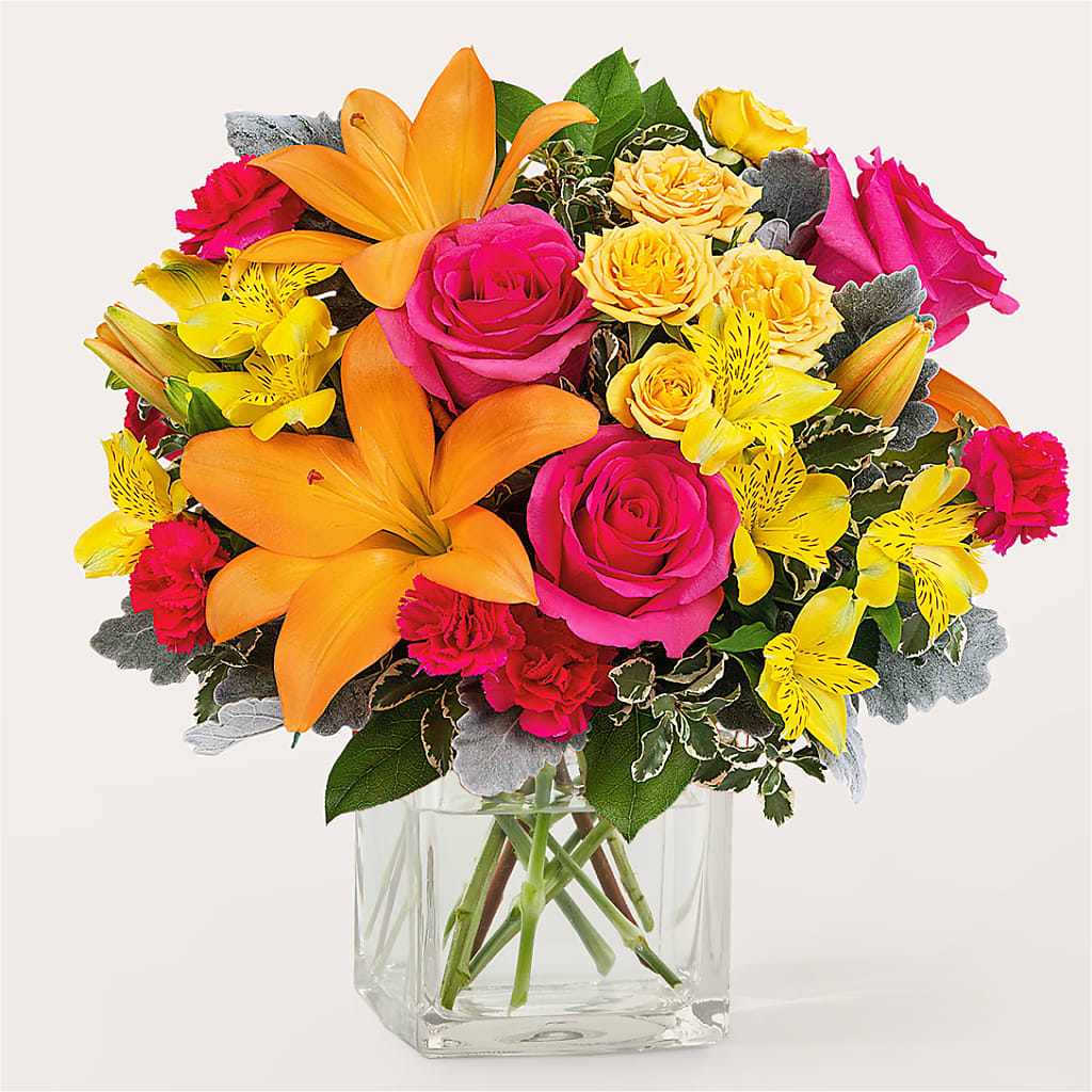 To the Tropics Bouquet – Mountain Florist, Clintwood VA