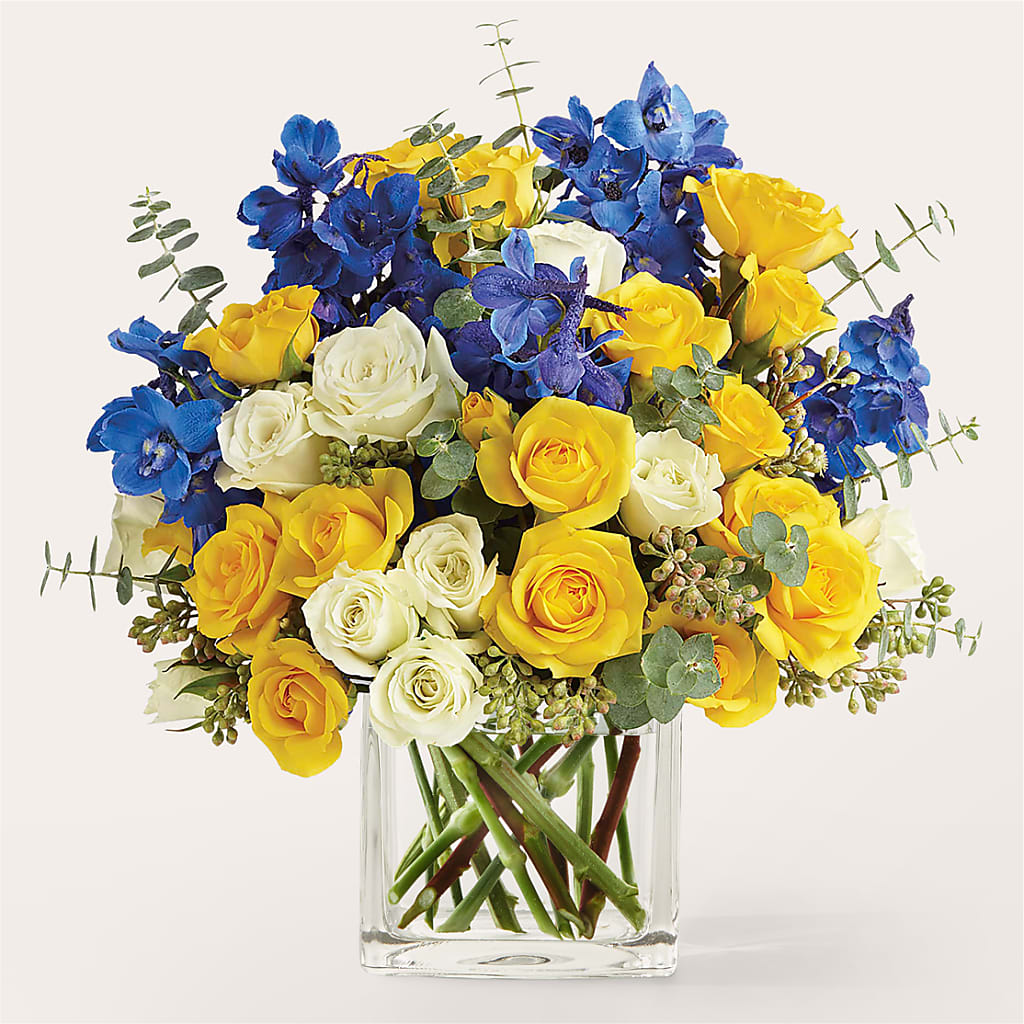 Sparkling Citrine Bouquet – Mountain Florist, Clintwood VA