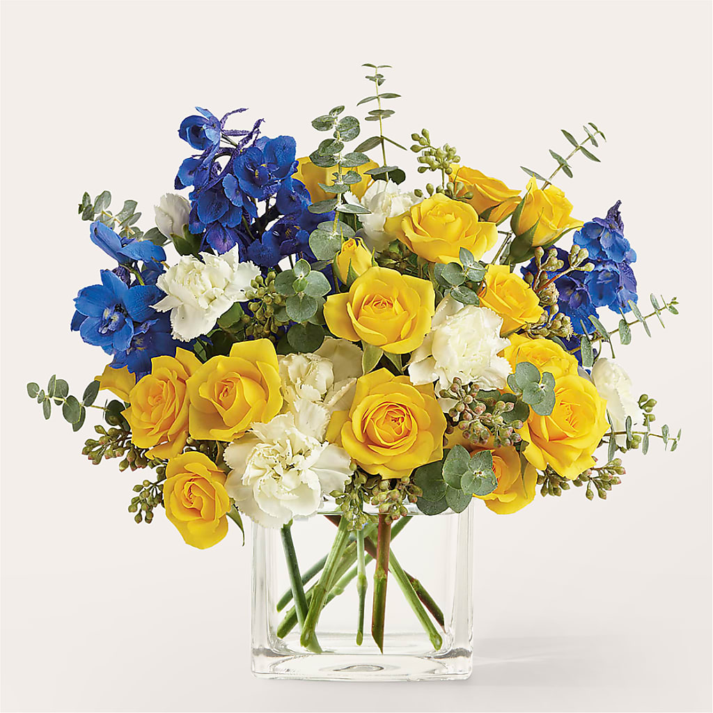 Sparkling Citrine Bouquet – Mountain Florist, Clintwood VA