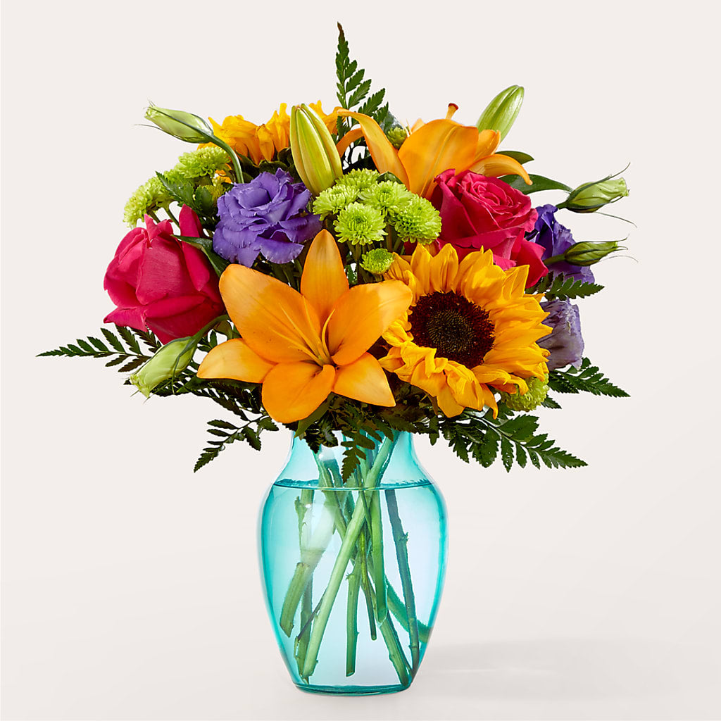 Double Rainbow Bouquet – Mountain Florist, Clintwood VA