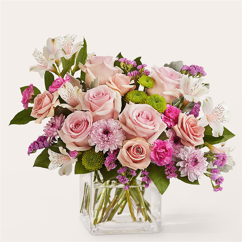 Pink Suede Bouquet – Mountain Florist, Clintwood VA