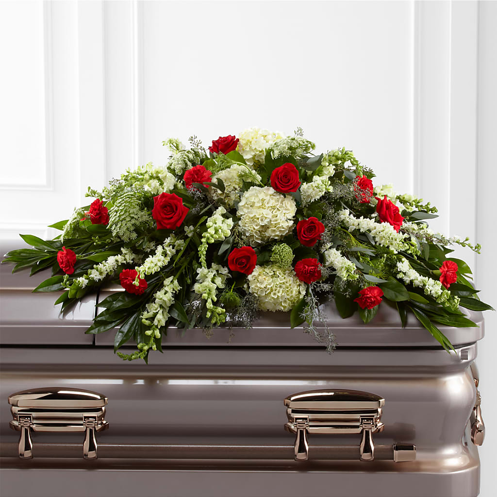 Sincerity Casket Spray – Mountain Florist, Clintwood VA