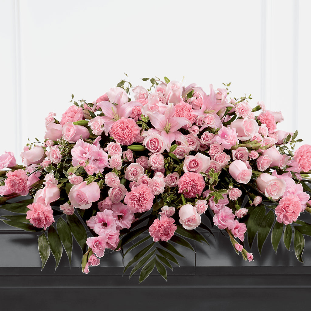 Garden of Comfort Casket Spray (Standard) – Mountain Florist, Clintwood VA