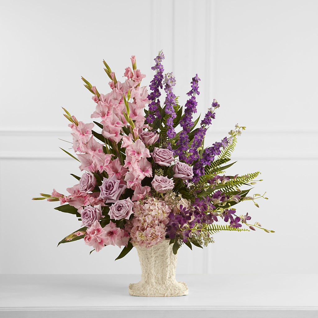 Flowing Garden Arrangement – Mountain Florist, Clintwood VA