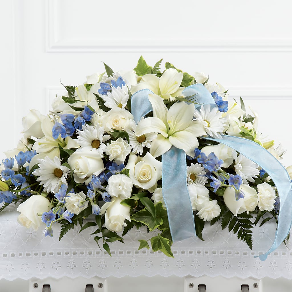 Tender Treasure Casket Spray – Mountain Florist, Clintwood VA