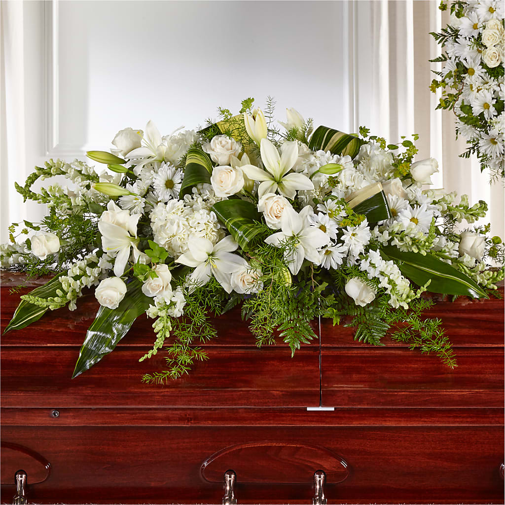 Abundance Casket Spray – Mountain Florist, Clintwood VA