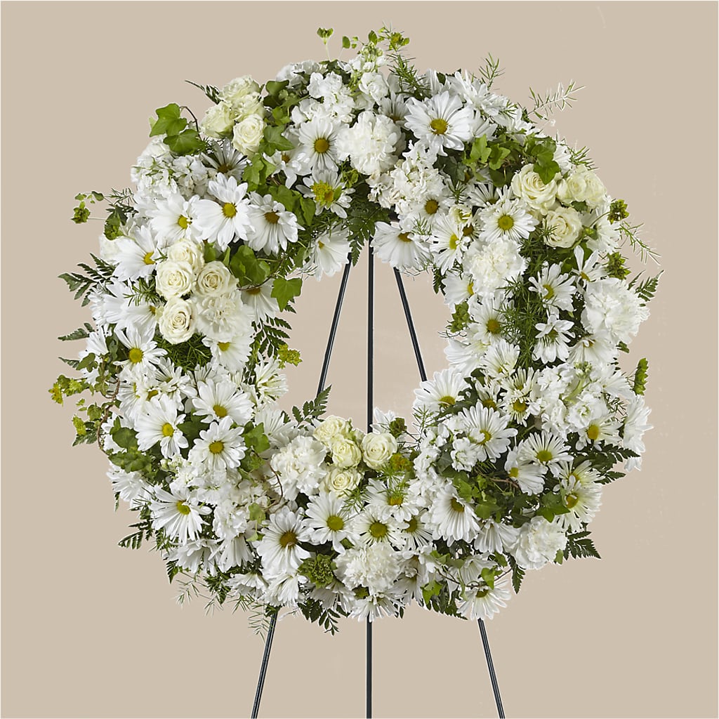 Faithful Wishes Wreath – Mountain Florist, Clintwood VA