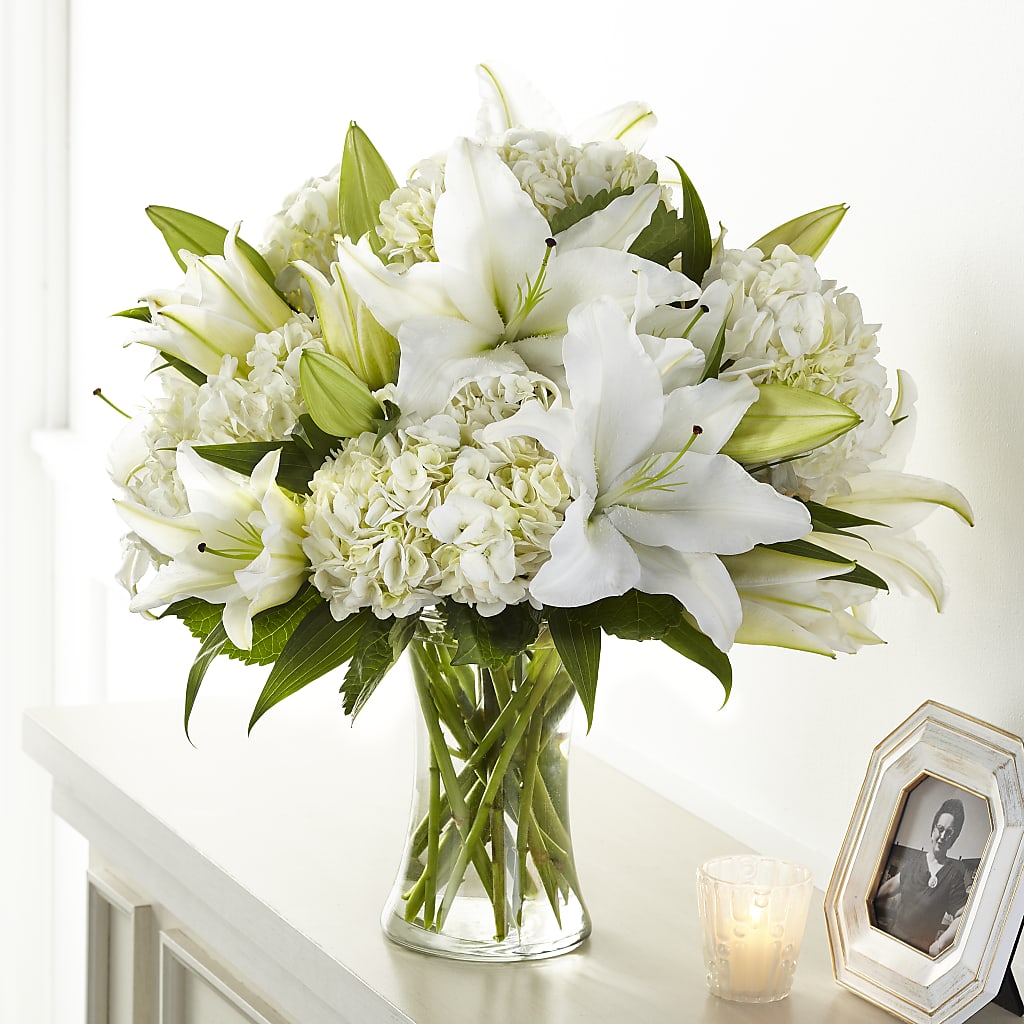 Compassionate Lily Bouquet – Mountain Florist, Clintwood VA