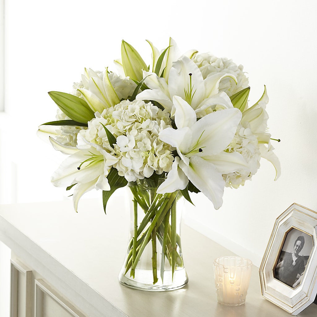 Compassionate Lily Bouquet – Mountain Florist, Clintwood VA