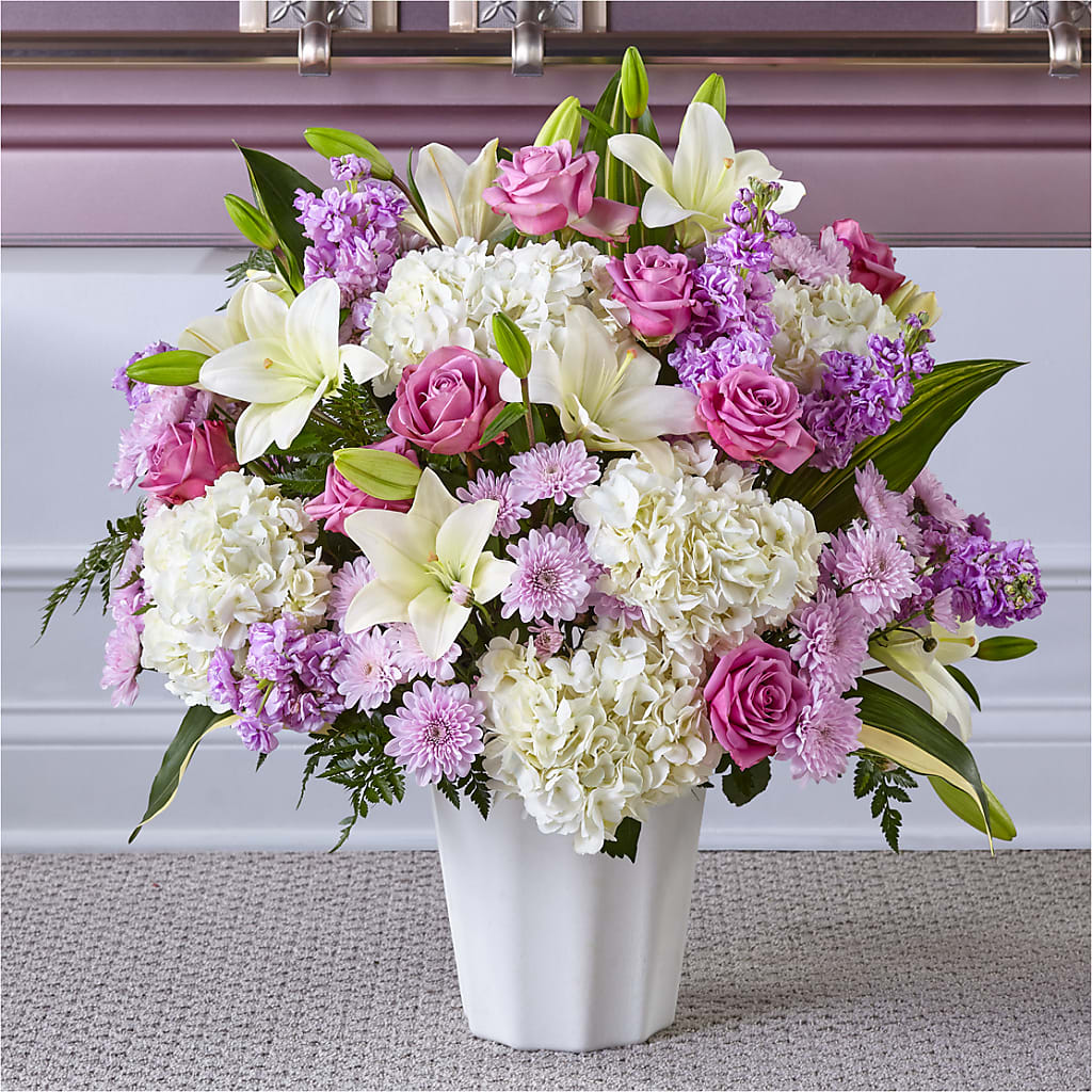 Heaven Sent Floor Basket – Mountain Florist, Clintwood VA