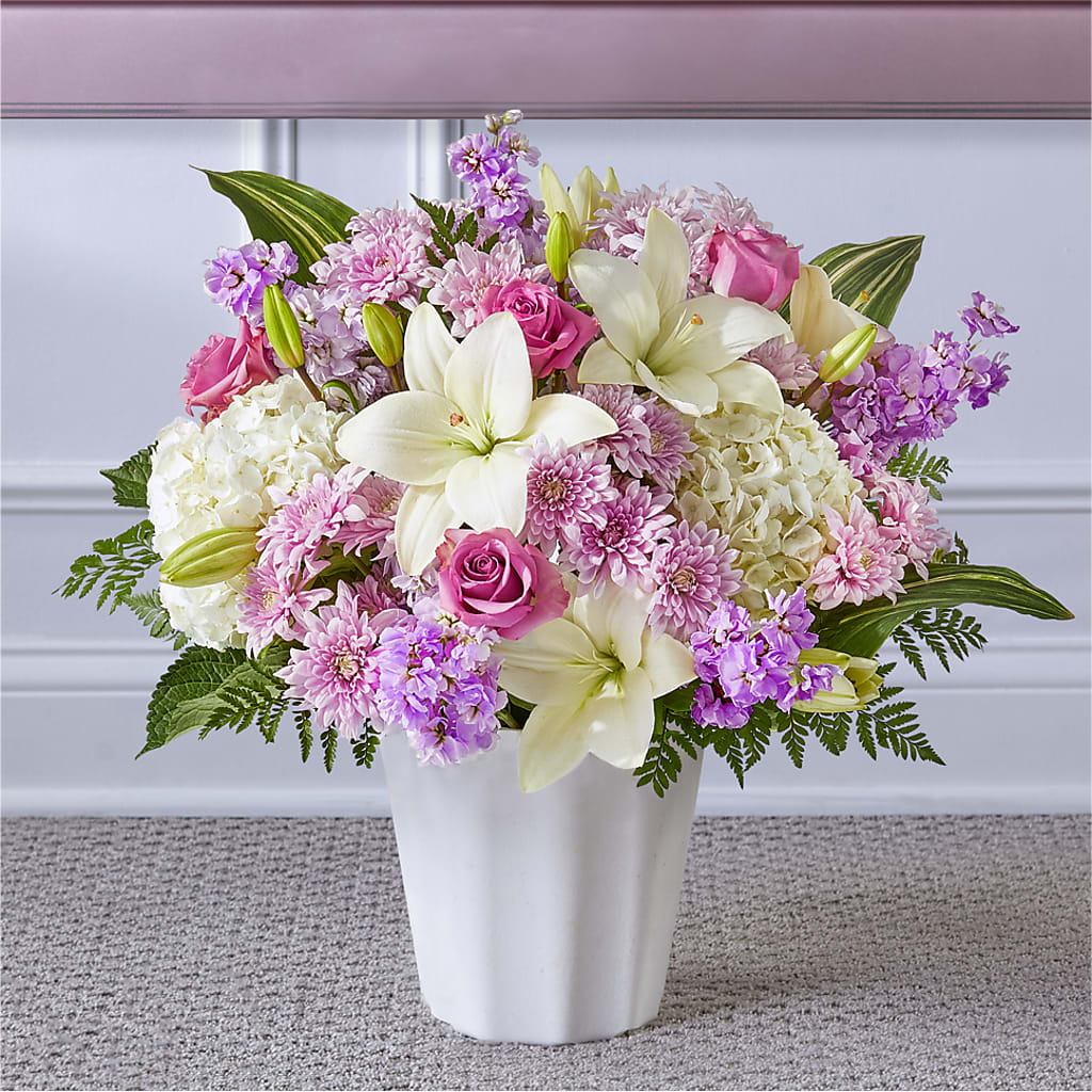 Heaven Sent Floor Basket – Mountain Florist, Clintwood VA