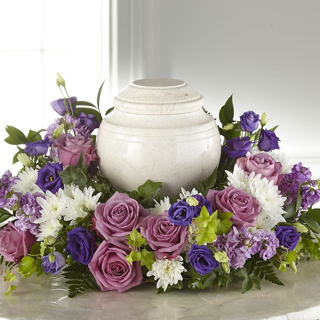 Blooming Sympathy Cremation Adornment – Mountain Florist, Clintwood VA