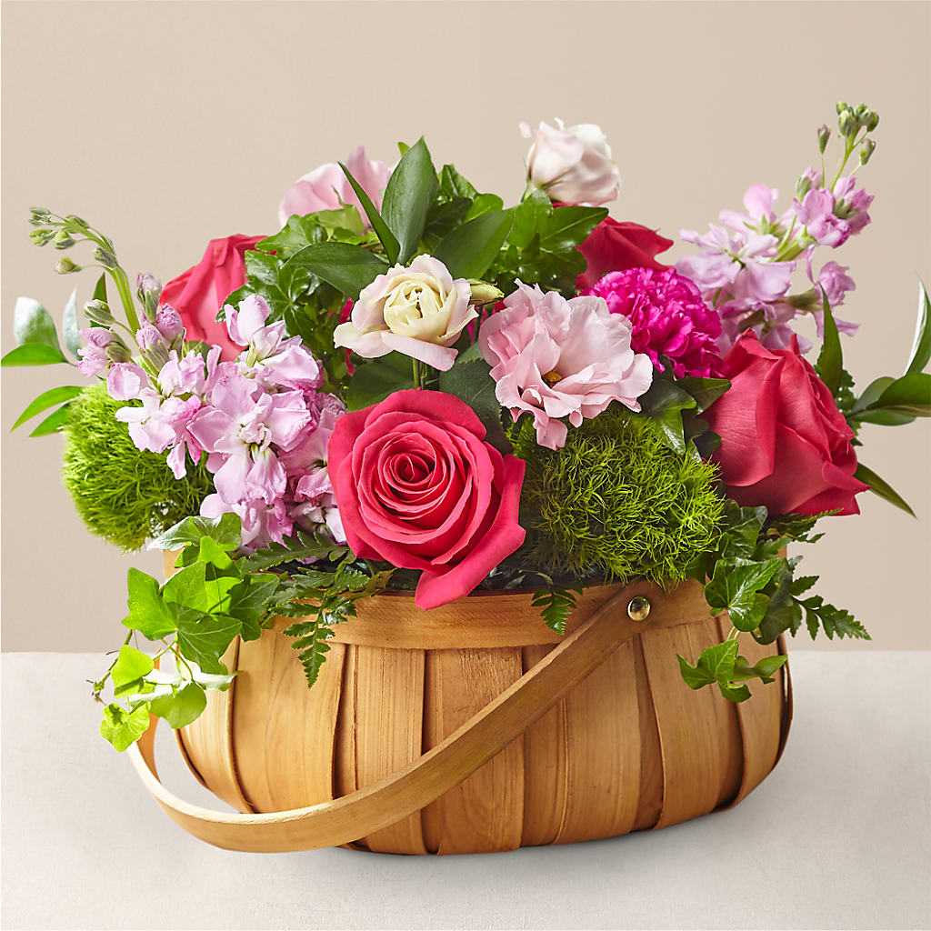 Radiance in Bloom Basket – Mountain Florist, Clintwood VA