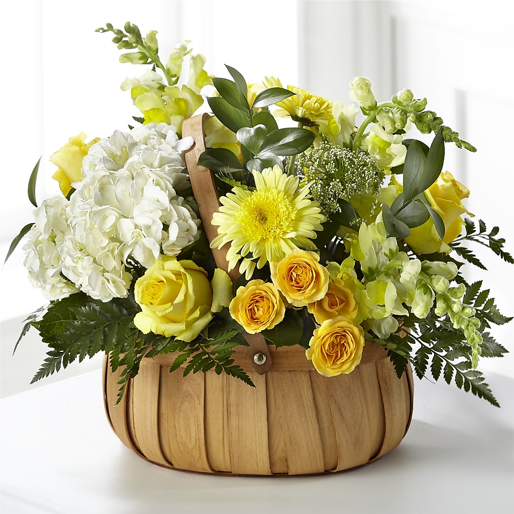 Rustic Remembrance Basket – Mountain Florist, Clintwood VA