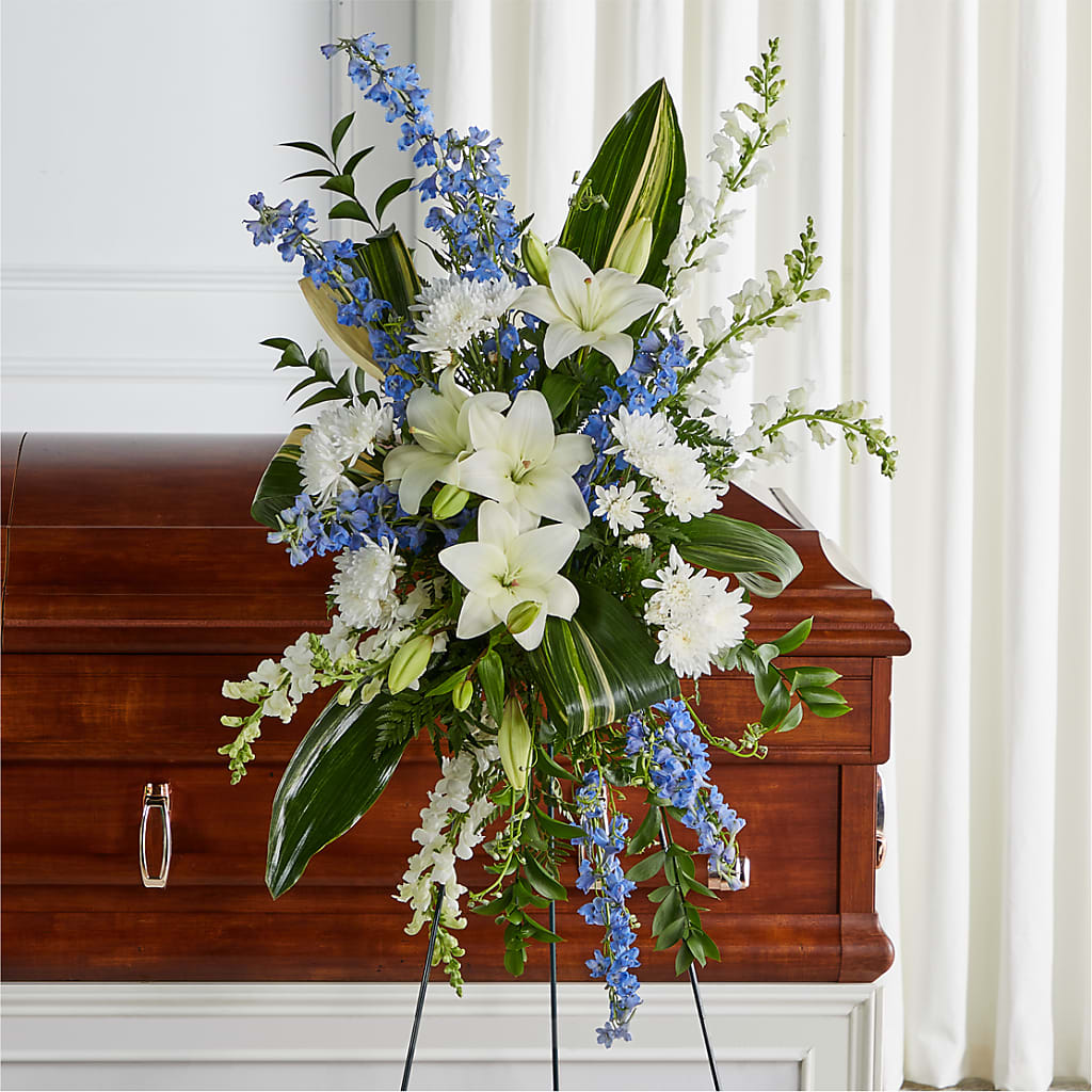 Eternal Impressions Standing Spray – Mountain Florist, Clintwood VA