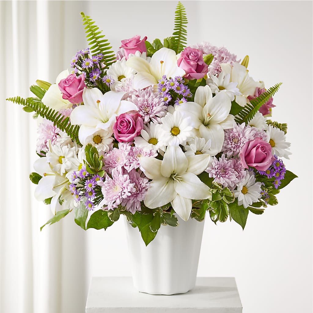 Warmest Thoughts Tabletop Basket – Mountain Florist, Clintwood VA
