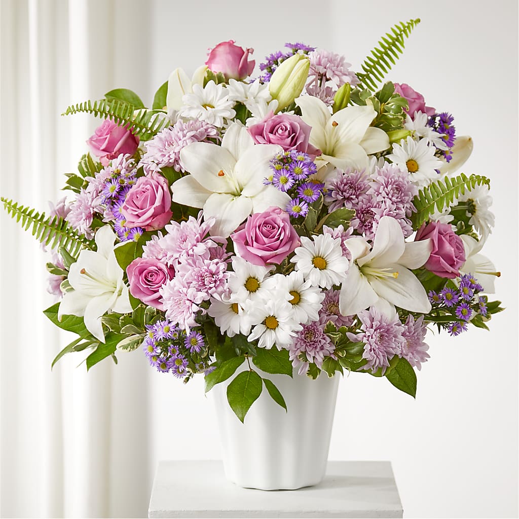 Warmest Thoughts Tabletop Basket – Mountain Florist, Clintwood VA