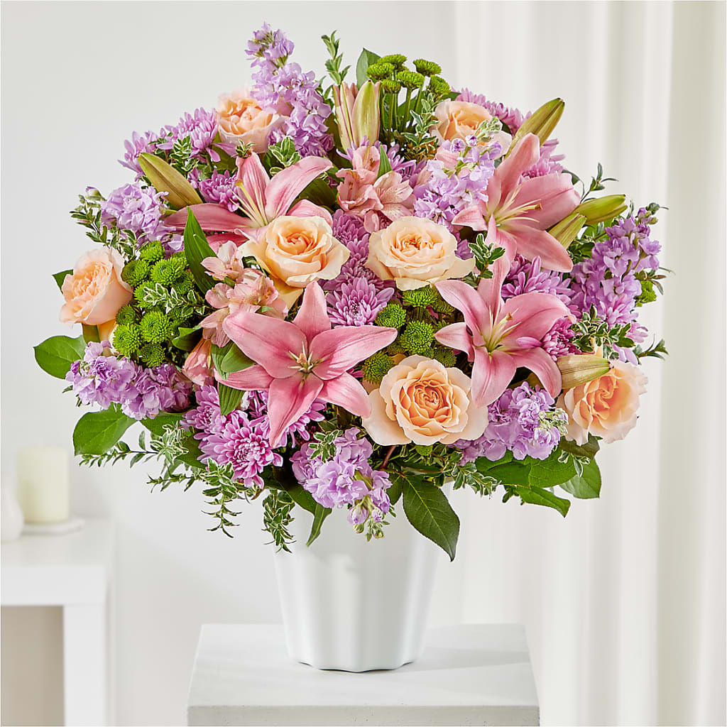 Supportive Embrace Tabletop Basket – Mountain Florist, Clintwood VA
