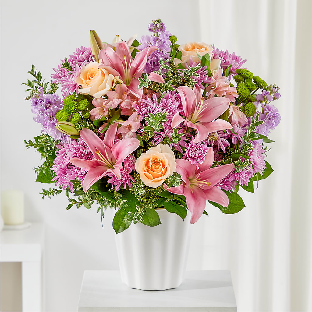 Supportive Embrace Tabletop Basket – Mountain Florist, Clintwood VA