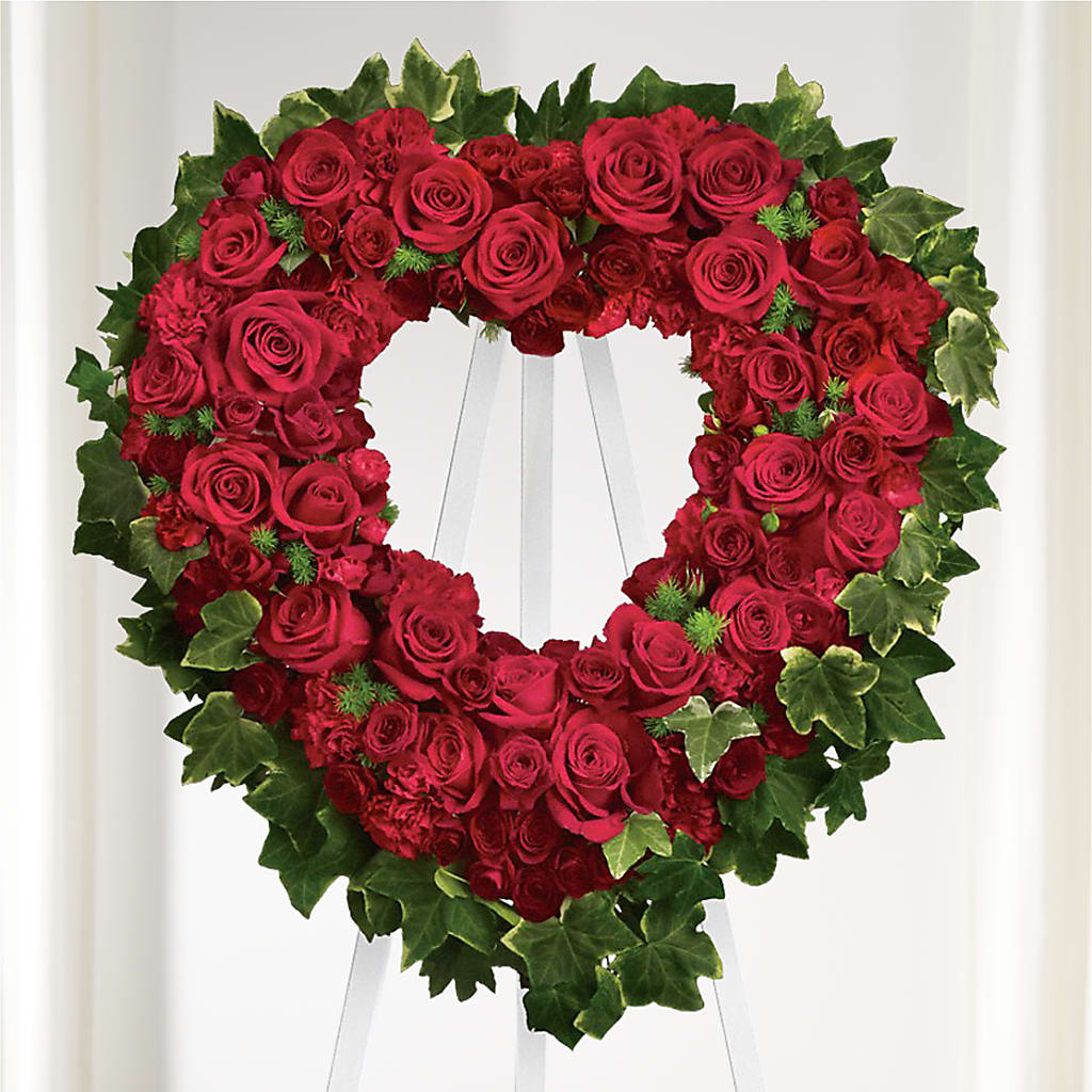 Wholehearted Standing Spray – Mountain Florist, Clintwood VA