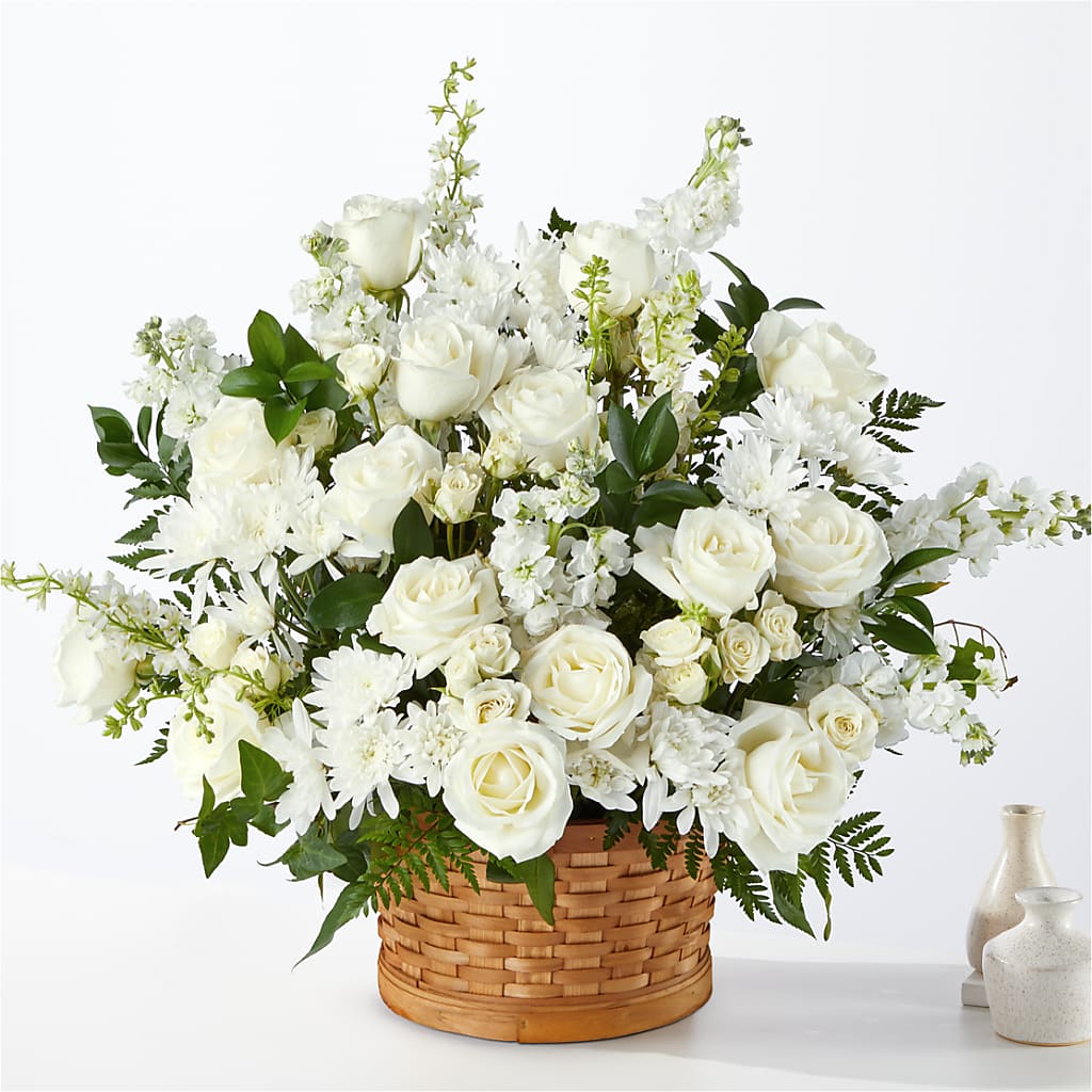 Heartfelt Condolences Arrangement – Mountain Florist, Clintwood VA