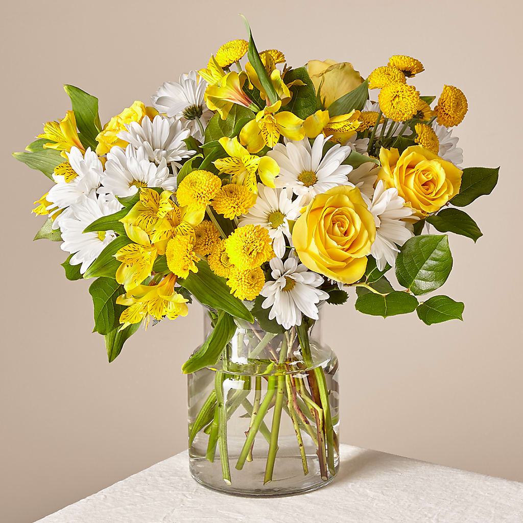 Sunny Sentiments Bouquet – Mountain Florist, Clintwood VA