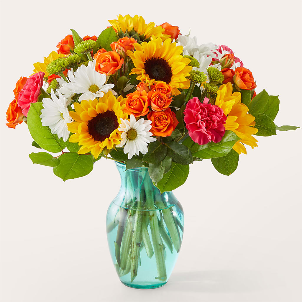 Sun-drenched Blooms Bouquet – Mountain Florist, Clintwood VA