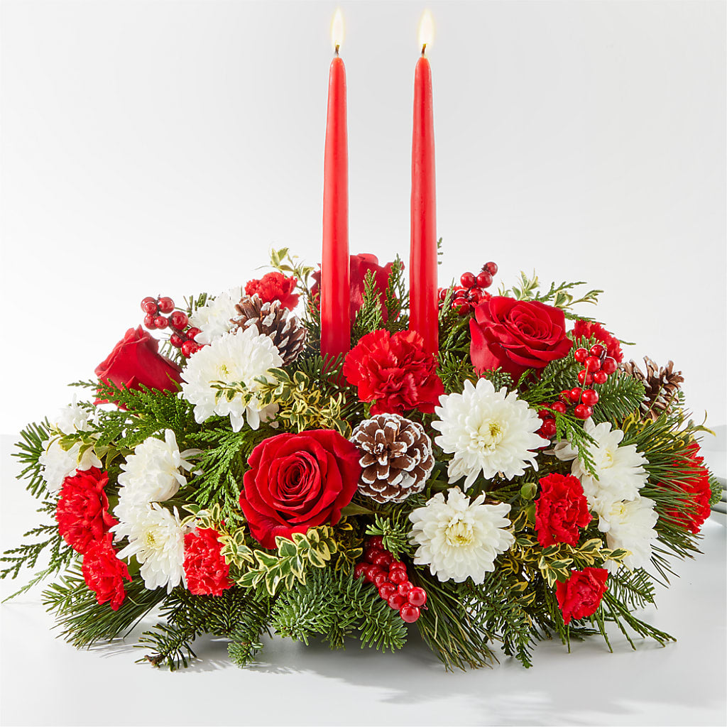 Holiday Soiree Centerpiece – Mountain Florist, Clintwood VA