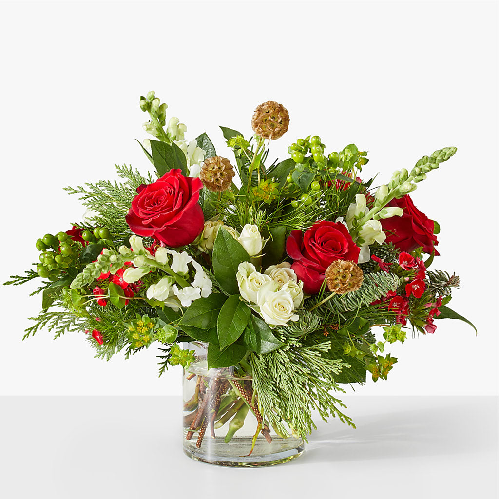 Deck the Halls Bouquet – Mountain Florist, Clintwood VA