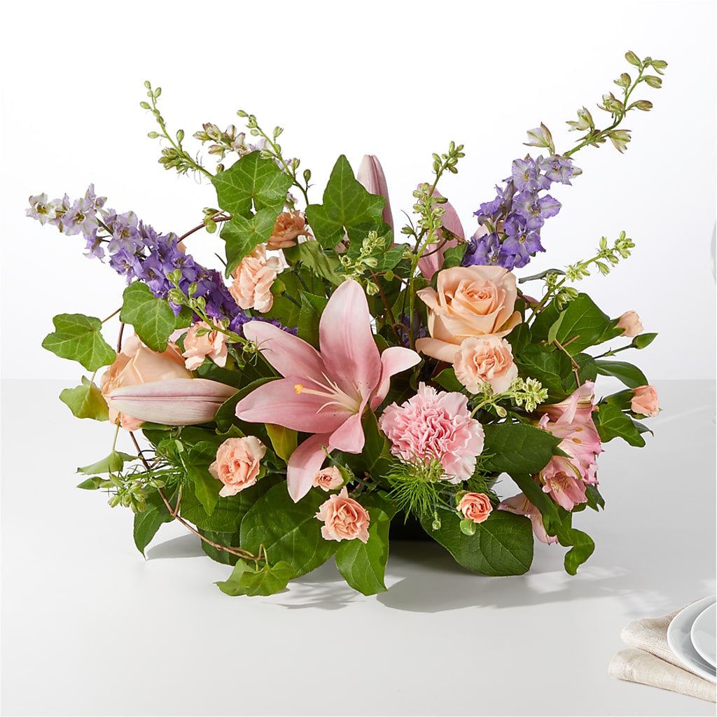 Blossom Time Centerpiece – Mountain Florist, Clintwood VA