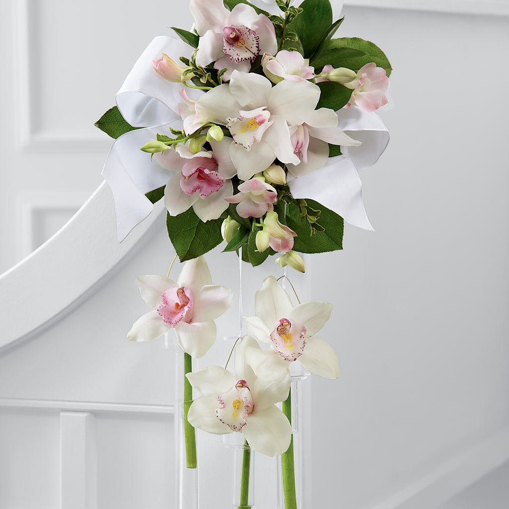 Perfect Entrance Pew Arrangement – Mountain Florist, Clintwood VA