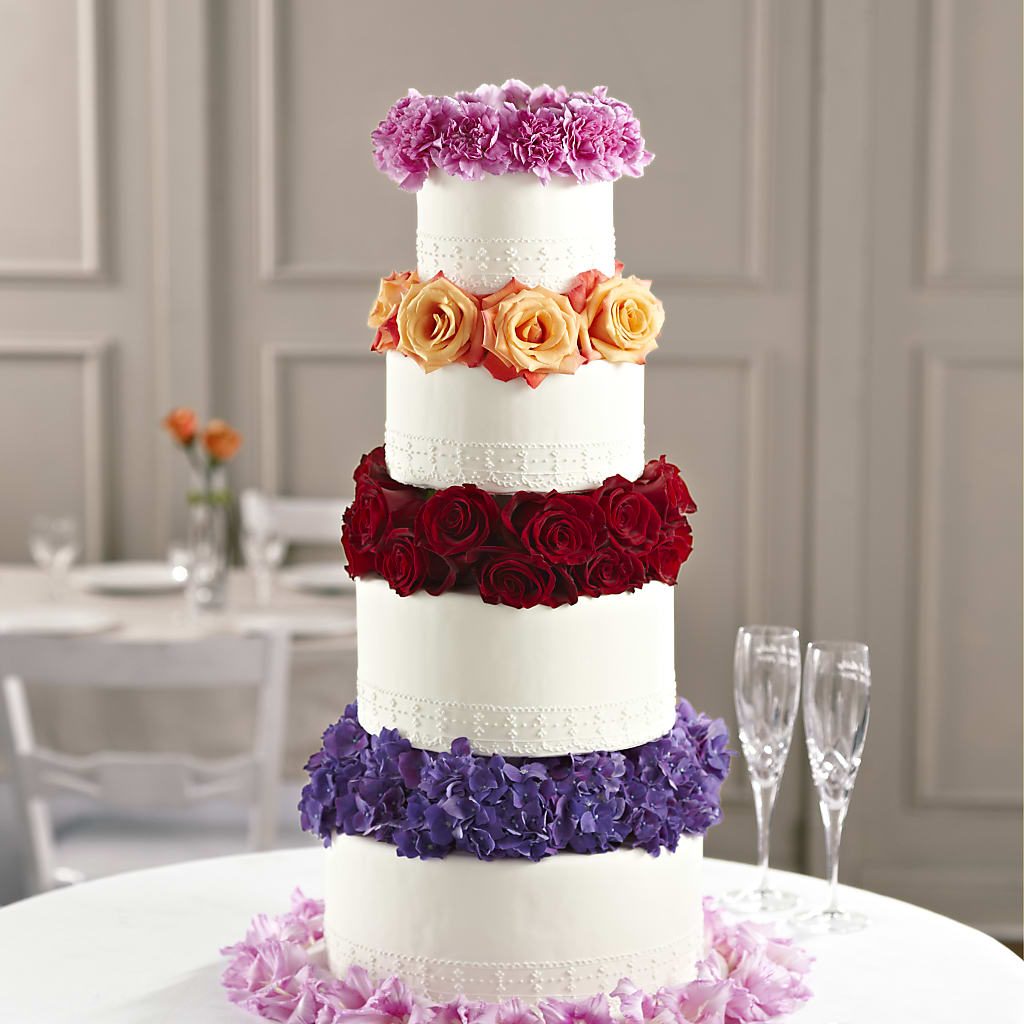 Infinite Love Cake Décor – Mountain Florist, Clintwood VA