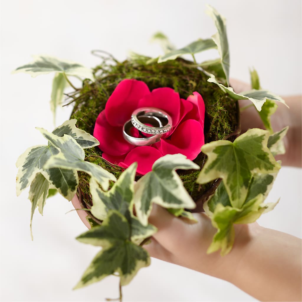 Lila Rose Ring Nest – Mountain Florist, Clintwood VA
