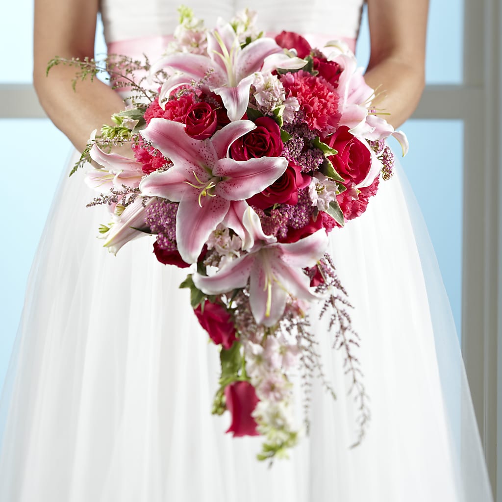 Lily & Rose Bouquet – Mountain Florist, Clintwood VA