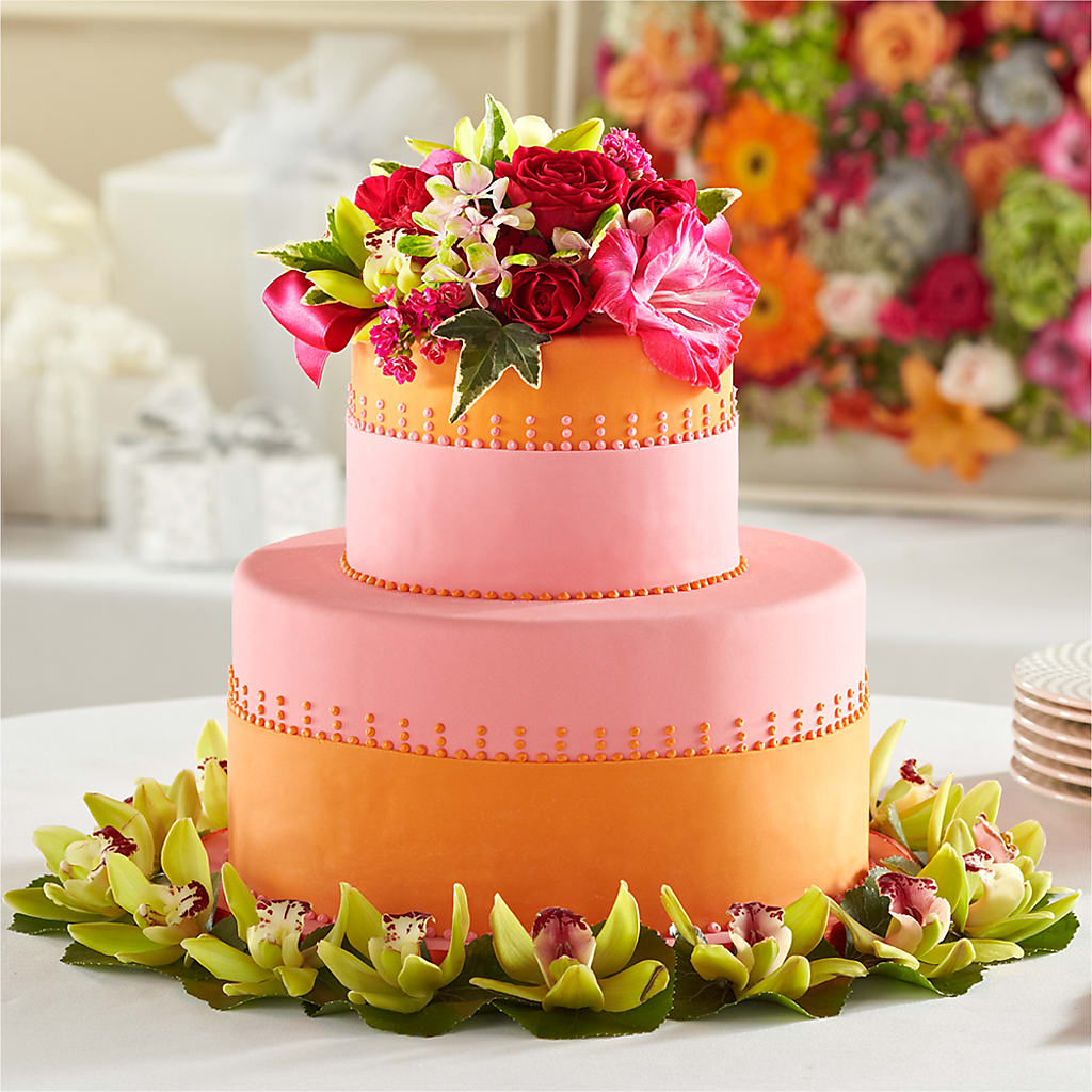Sweet Citrus Cake Decor – Mountain Florist, Clintwood VA