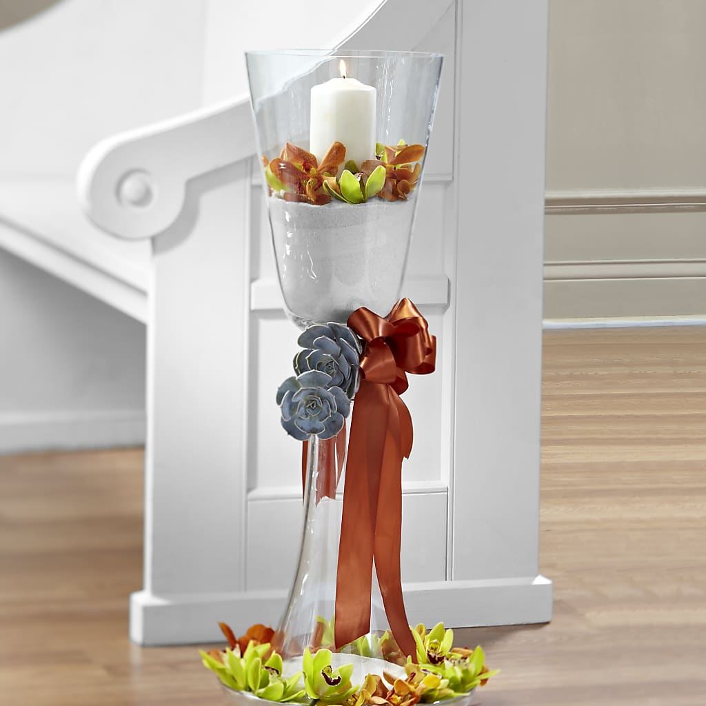 Matrimony Pew Decor – Mountain Florist, Clintwood VA