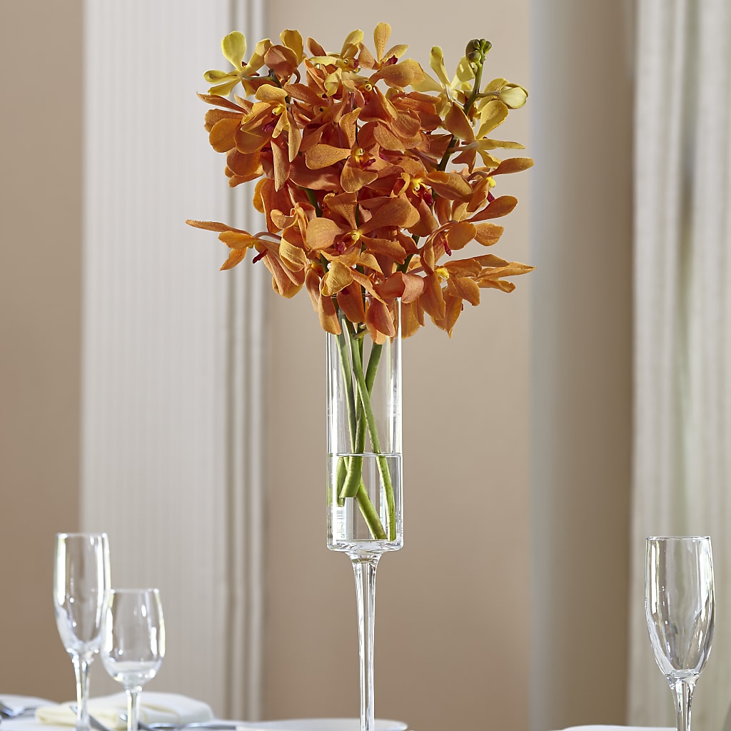 Orange Mokara Bouquet – Mountain Florist, Clintwood VA
