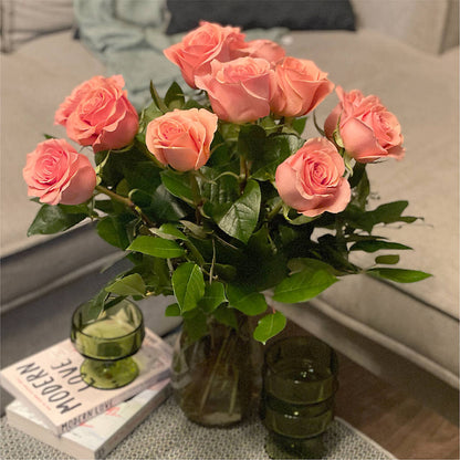 Long Stem Pink Rose Bouquet –  Mountain Florist, Clintwood VA
