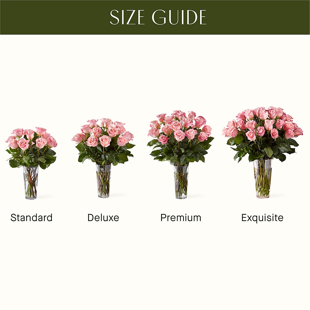 Long Stem Pink Rose Bouquet –  Mountain Florist, Clintwood VA