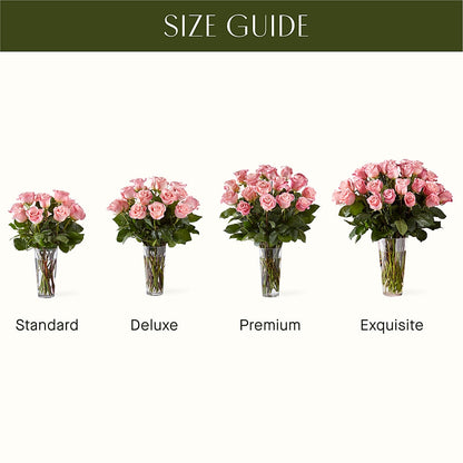 Long Stem Pink Rose Bouquet –  Mountain Florist, Clintwood VA